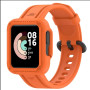 Силіконовий ремінець із чохлом для Xiaomi Mi Watch 2 Lite / Redmi Watch 2 Жовтогарячий