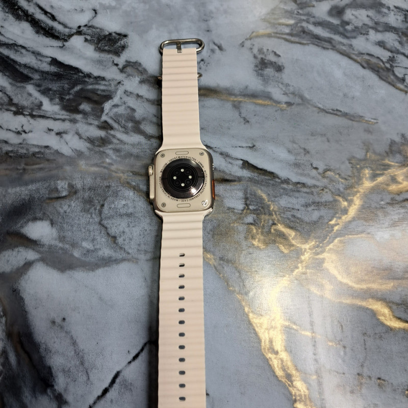 Cмарт-годинник Smart Watch GS8 Ultra 45mm. З функцією дзвінка. Бежеві