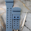 Ремінець для годинника Casio GA-100 / GD-120 / G-8900 / GA-150 / GA-200 / GLS-100 / GW-8900 Джинс