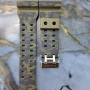 Ремінець для годинника Casio GA-100/GD-120/G-8900/GA-150/GA-200/GLS-100/GW-8900 Зелений камуфяж
