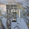 Ремінець для годинника Casio GA-100 / GD-120 / G-8900 / GA-150 / GA-200 / GLS-100 / GW-8900 Сірий камуфляж