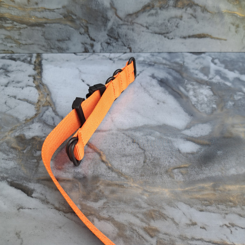 Тканевий ремінець для годинника Casio GA-100 / GD-120 / G-8900 / GA-150 / GA-200 / GLS-100 / GW-8900 Оранжевый