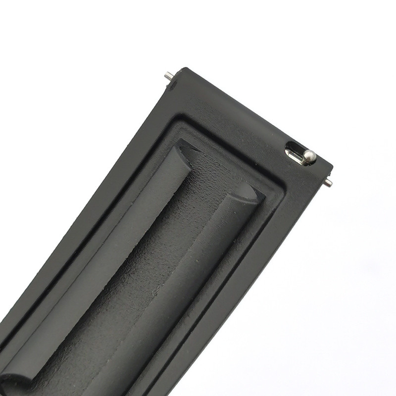 Силіконовий м'який змінний ремінець для годинника, із системою швидкої заміни, 22 мм Зелений