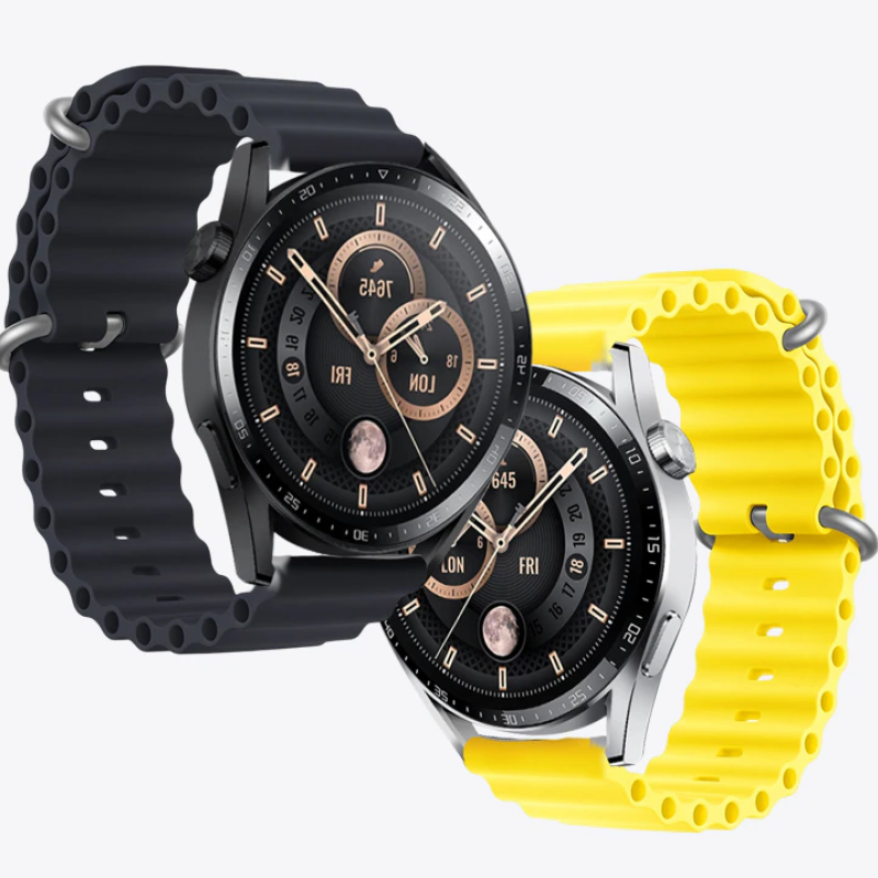 Силіконовий м'який змінний ремінець для годинника, із системою швидкої заміни, 22 мм