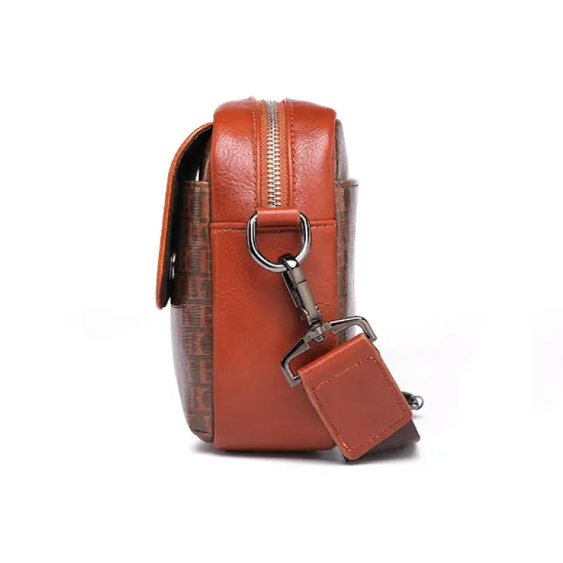 Чоловіча та жіночка сумка з люксової екошкіри Білий