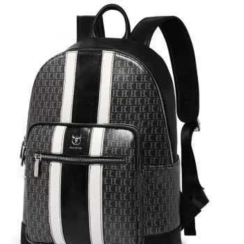 Стильний рюкзак з екошкіри преміум'якості Чорний