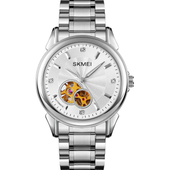 Чоловічий механічний годинник скелетон Skmei М030