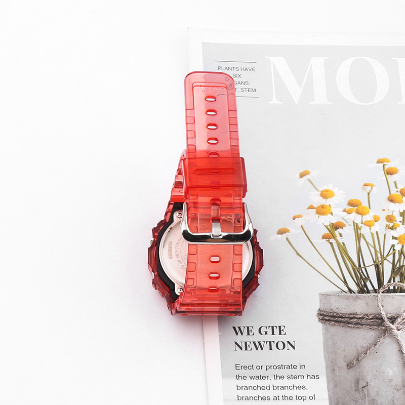 Комплект корпус + ремінець, прозорий  для Casio G-SHOCK DW-5600 / GW-B5600 / GB-5600 / GWX-5600/ DW-5025