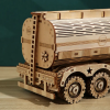 Декоративна дерев'яна іграшка-пазл 3D  "Вантажівка" маленька