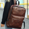 Стильний рюкзак   з екошкіри Коричневий