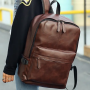 Стильний рюкзак   з екошкіри Коричневий