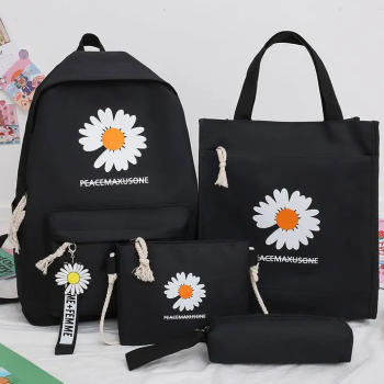 Рюкзак жіночий 4в1 Чорний