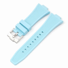 Силіконовий ремінець для годинника Tissot PRX Блакитний
