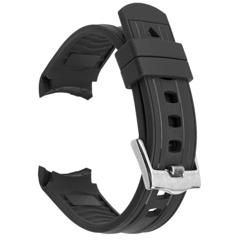 Силіконовий ремінець для годинника  Omega Seamaster 300