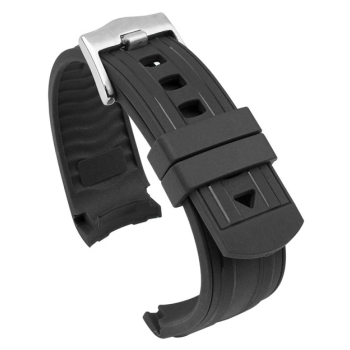 Силіконовий ремінець для годинника  Omega Seamaster 300