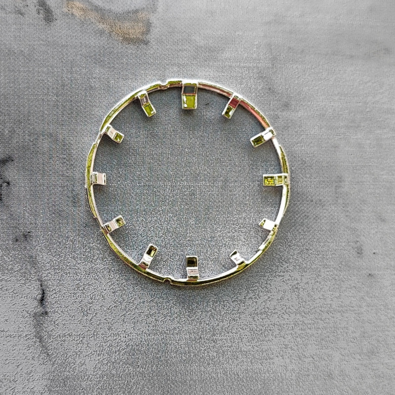 Шкала, циферблат, кільце для Casio G-SHOCK GA-2100 / GA-2110 Шкала. Срібло