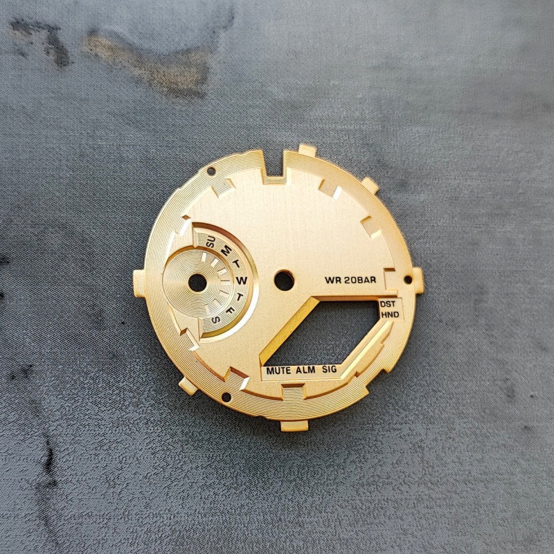 Шкала, циферблат, кільце для Casio G-SHOCK GA-2100 / GA-2110 Циферблат. Золото