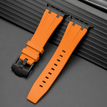 Ремінець преміум'якість для Apple Watch Ultra 49 / 45 / 44 / 42 mm Жовтогарячий