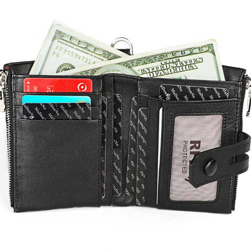 Шкіряний гаманець із натуральної шкіри