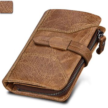 Шкіряний гаманець із натуральної шкіри