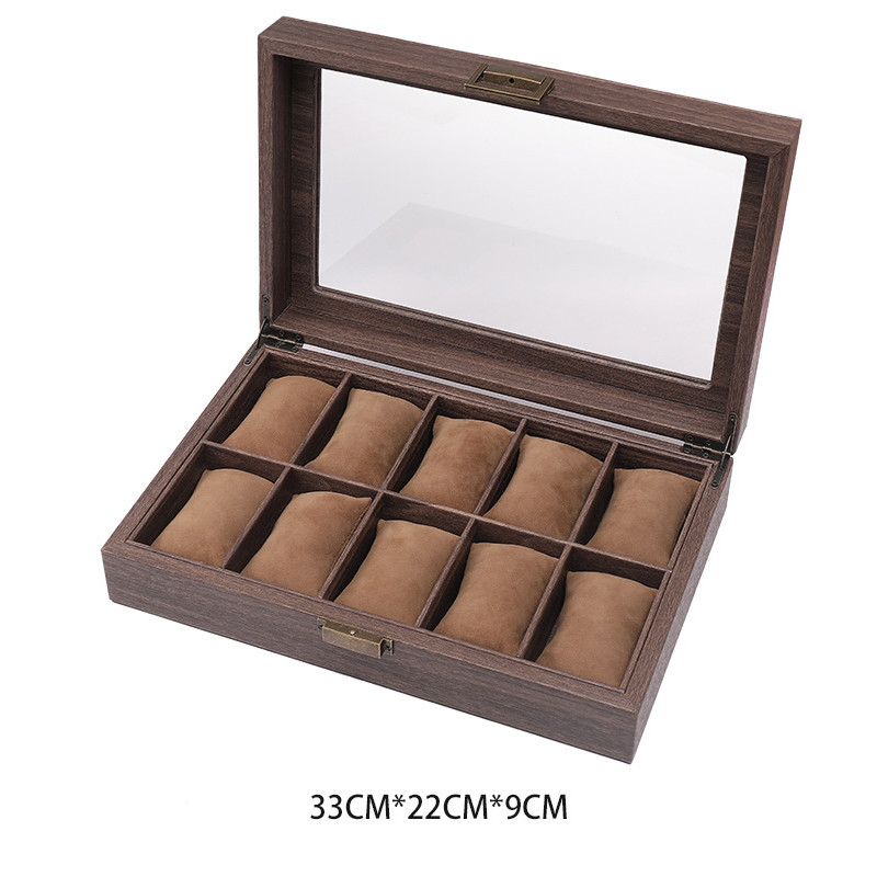 Скринька для зберігання годинників, на 10 відділень