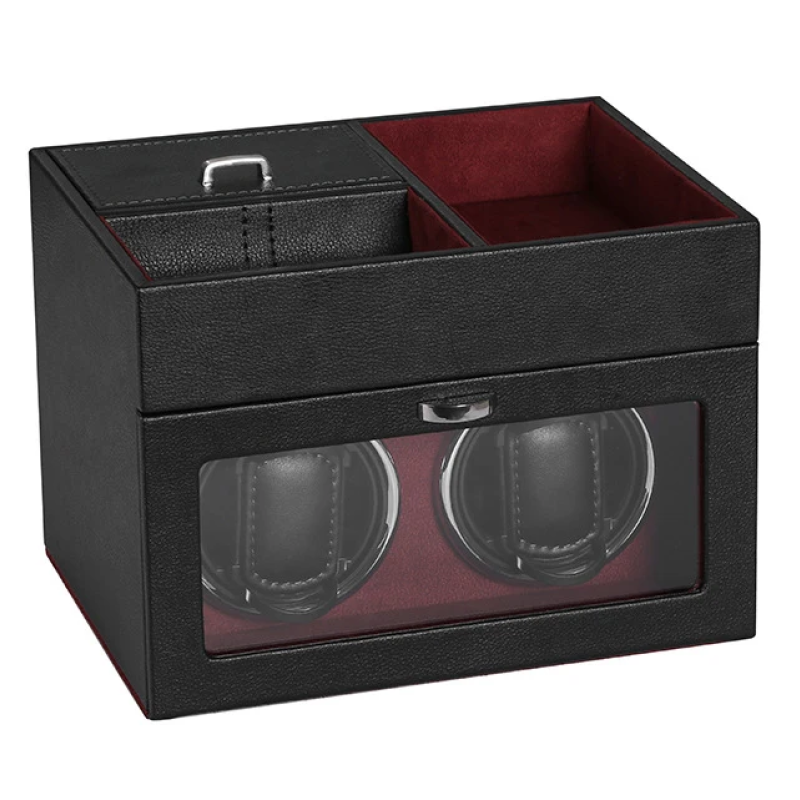 Скринька для підзаводу годинника віндер тайммувер  Червона