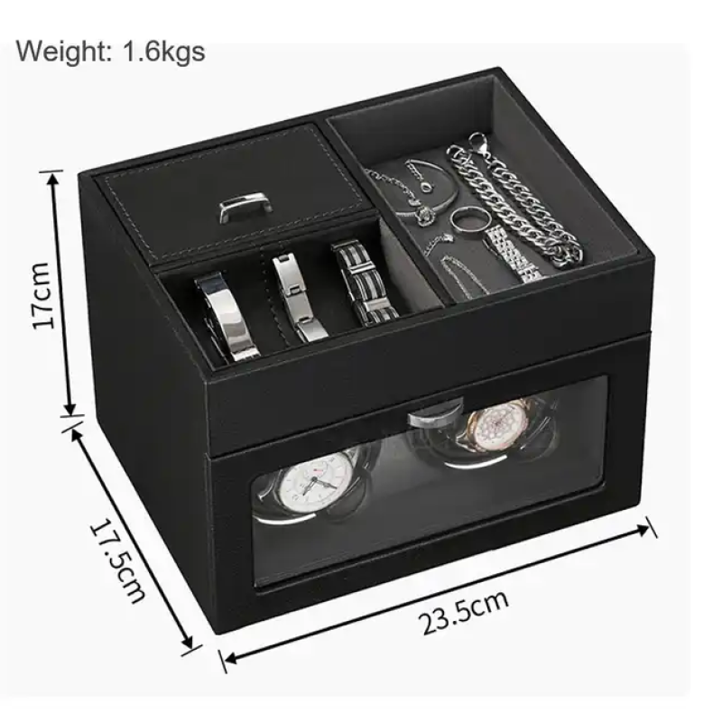 Скринька для підзаводу годинника віндер тайммувер  Червона