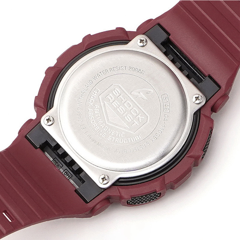 Casio ремінець + безель (рант) для G-SHOCK GA-100 / GA-110 / GA-120 / GD-100 / GD-100 / GD-120/ GAX-100/GLS-100 Матовий