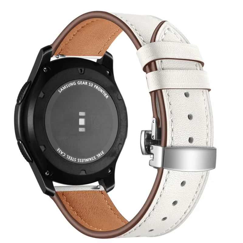 Шкіряний ремінець  Samsung Galaxy Watch 3 45mm / Gear S3 Frontier / Galaxy Watch 46 мм і д.