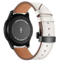 Шкіряний ремінець для Huami Amazfit Stratos / Amazfit Pace / GTR 47 MM / GTR 2 / 2e / Amazfit GTR 3 Біла чорна застібка