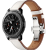 Шкіряний ремінець  Samsung Galaxy Watch 3 45mm / Gear S3 Frontier / Galaxy Watch 46 мм і д. Білий