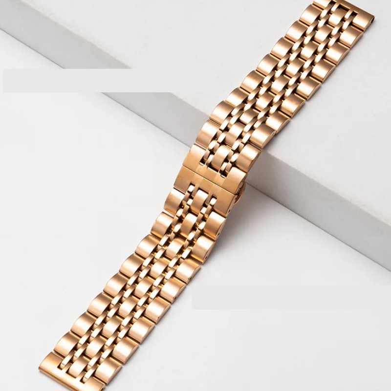 Браслет для годинника з неіржавкої сталі 22 мм Amazfit Stratos Amazfit Pace Amazfit GTR 47 MM Amazfit GTR 2 Amaz Рожеве золото