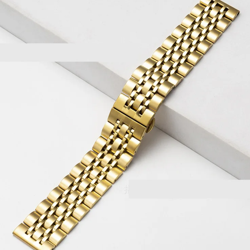 Литий браслет для смарт-годинника Samsung Watch 3 45 мм / Gear S3 / Galaxy Watch 46 мм та ін. Золото