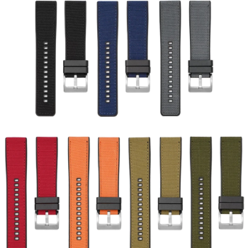 Ремінець каучук + тканина  для Huami Amazfit Stratos / Amazfit Pace / GTR 47 MM / GTR 2 /  2e / Amazfit GTR 3