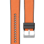 Ремінець каучук + тканина  для Huami Amazfit Stratos / Amazfit Pace / GTR 47 MM / GTR 2 /  2e / Amazfit GTR 3 Жовтогарячий