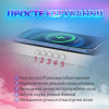 Портативна колонка з RGB-підсвіткою бездротова 20 Вт 3 в 1 зарядка та годинник в стилі Big G