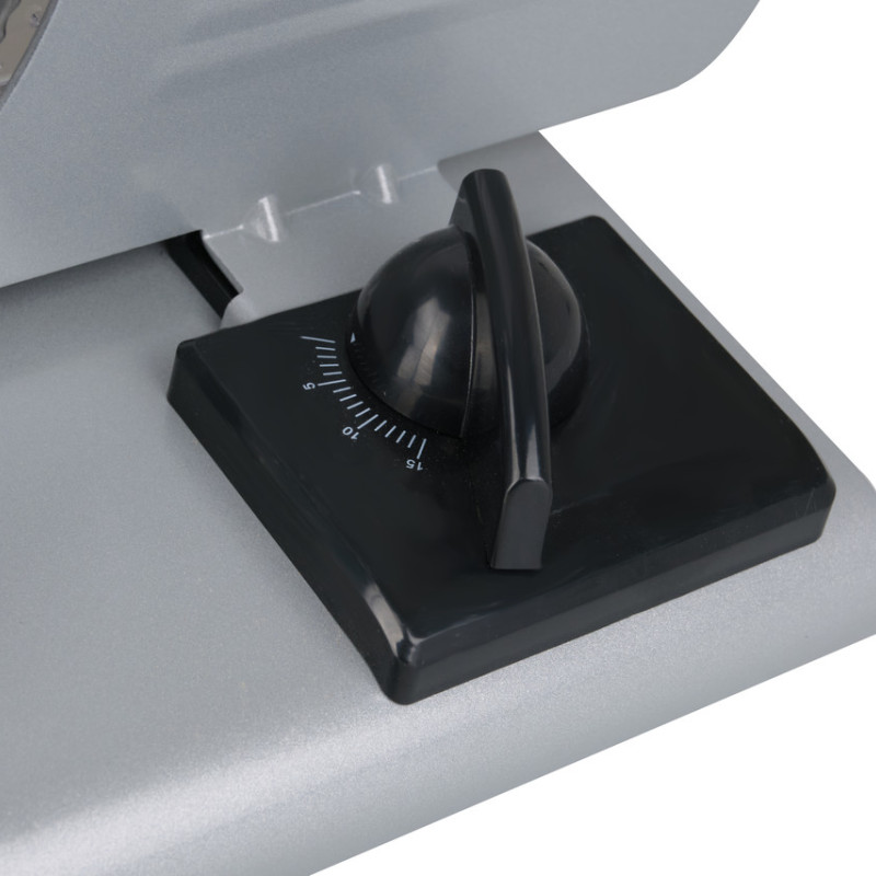 Слайсер м'ясорізка хліборізка з нержавіючої сталі 1 швидкість 500 Вт Sokany