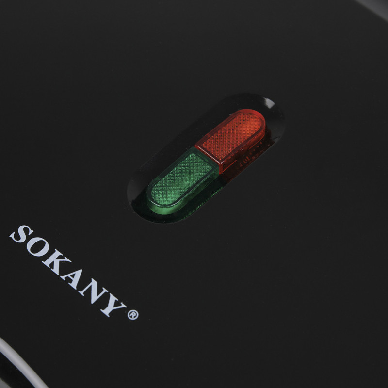 Вафельниця електрична 800 Вт двостороннє нагрівання антипригарне покриття Sokany SK-BBQ-137
