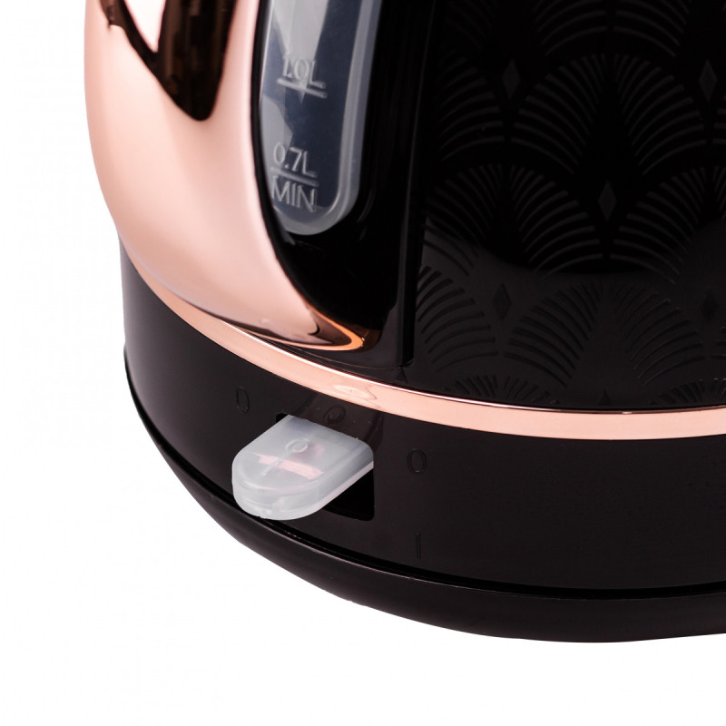 Електрочайник стильний безшумний дисковий 1,7 л 2200 Вт Sokany SK-1030