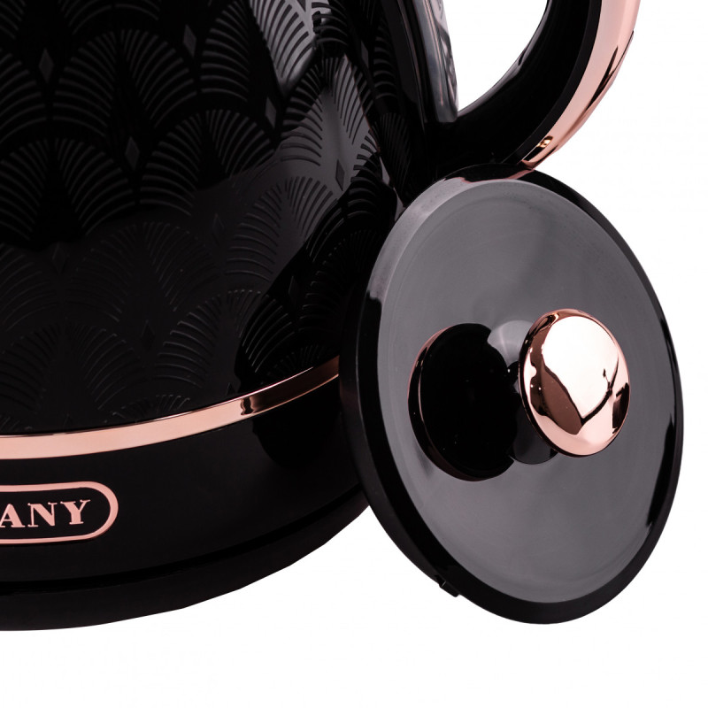 Електрочайник стильний безшумний дисковий 1,7 л 2200 Вт Sokany SK-1030