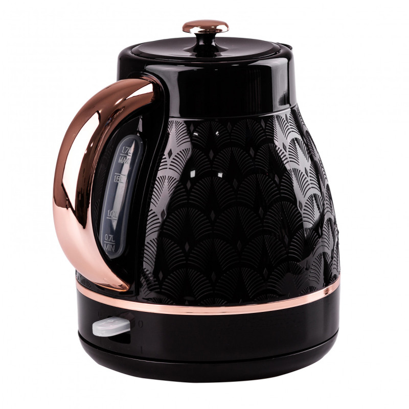 Електрочайник стильний безшумний дисковий 1,7 л 2200 Вт Sokany SK-1030