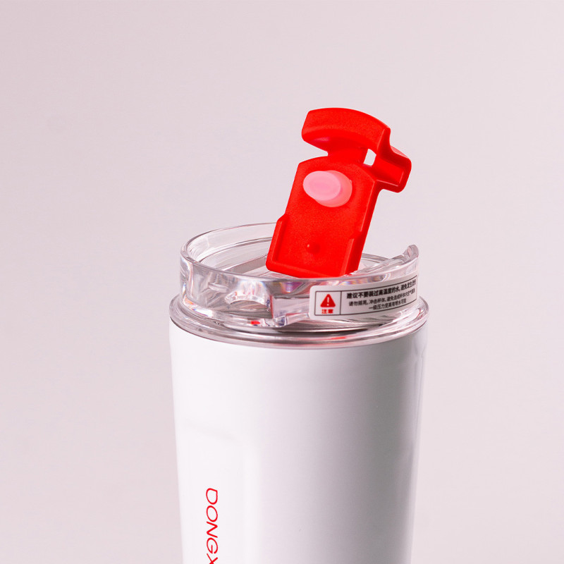 Термос металевий 300 мл термокухоль з трубочкою з нержавіючої сталі до 12 годин