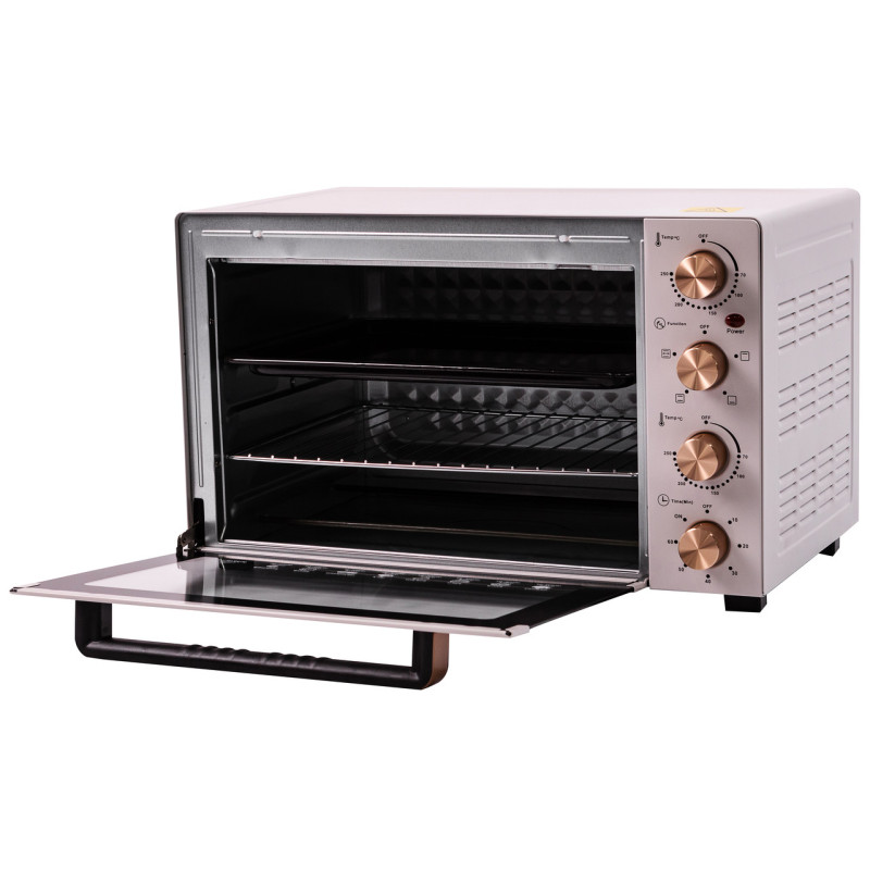 Духовка настільна електрична 1700 Вт 50 л електропіч для дому з таймером