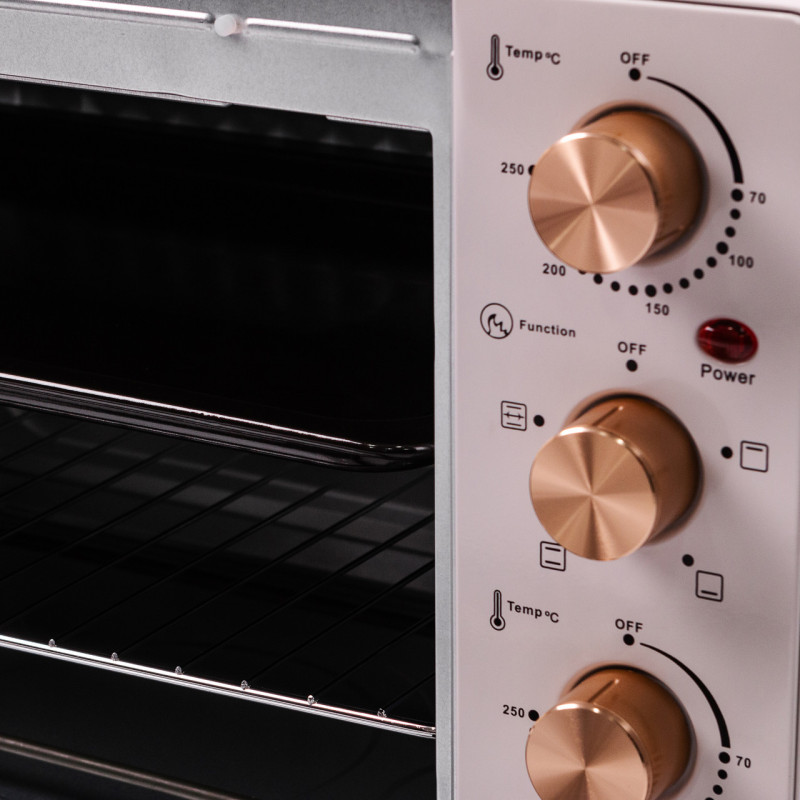 Духовка настільна електрична 1700 Вт 50 л електропіч для дому з таймером