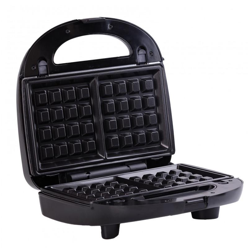 Бутербродниця сендвічниця мультипекар 3 в 1 750 Вт антипригарне покриття Sokany SK-902