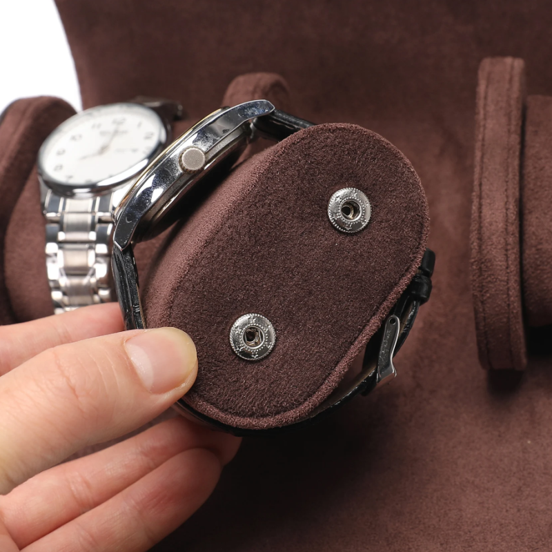 Бокс, скринька, футляр для годинника на 1 відділення з натуральної шкіри. CRAZY HORSE