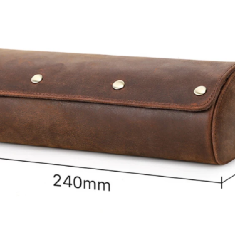 Бокс, скринька, футляр для годинника на 3 відділення з натуральної шкіри. CRAZY HORSE