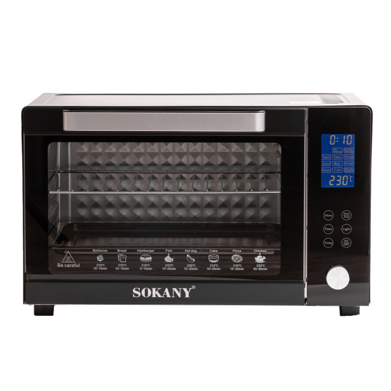 Духовка електрична настільна 1700 Вт 50 л електропіч для дому з таймером SK-10011