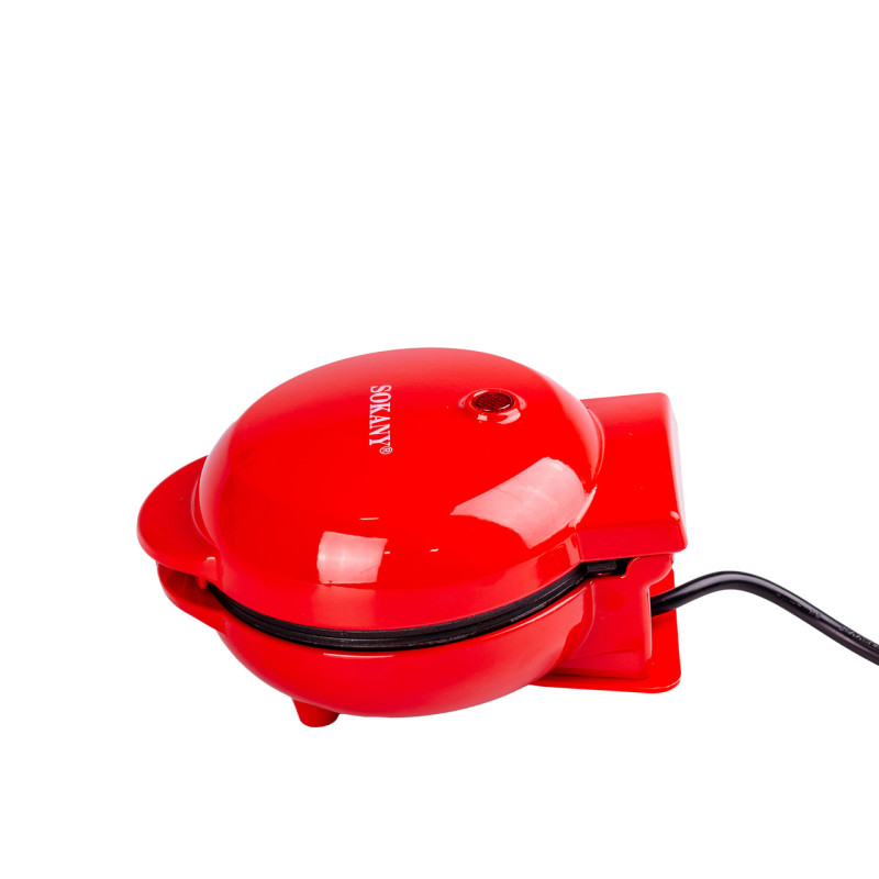 Вафельниця електрична 550 Вт антипригарне покриття Sokany SK-BBQ-840