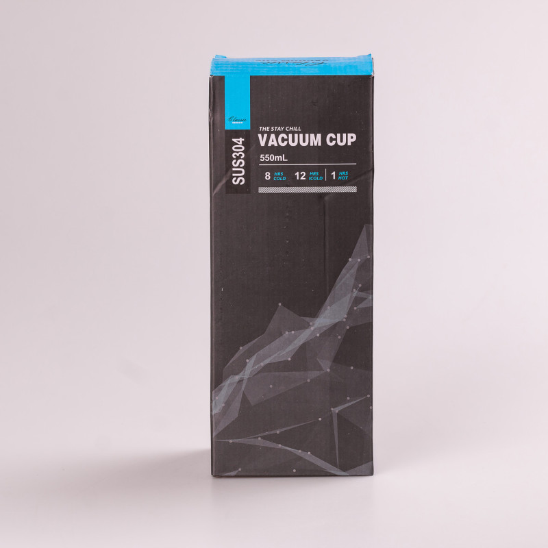 Термос металевий 500 мл термокружка з нержавіючої сталі ручкою до 12 годин Чорний